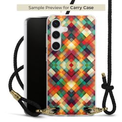 Carry Case Transparent Leather black/gold