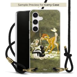 New Carry Case Transparent Leder schwarz/gold