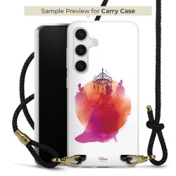 Carry Case Transparent Leather black/gold