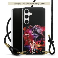 Carry Case Transparent Leather black/gold