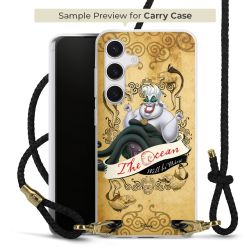 Carry Case Transparent Leather black/gold