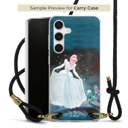 New Carry Case Transparent Leder schwarz/gold