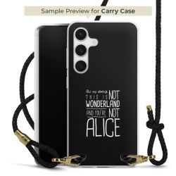 Carry Case Transparent Leather black/gold