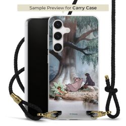 Carry Case Transparent Leather black/gold