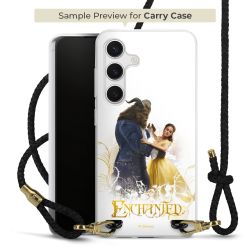 New Carry Case Transparent Leder schwarz/gold