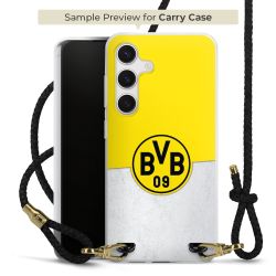 Carry Case Transparent Leather black/gold