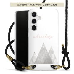 Carry Case Transparent Leather black/gold