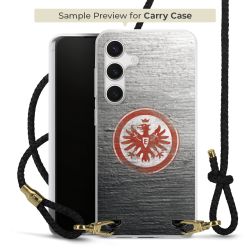 Carry Case Transparent Leder schwarz/gold