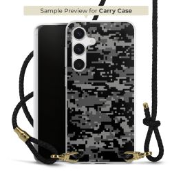 Carry Case Transparent Leather black/gold