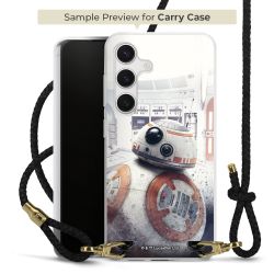 Carry Case Transparent Leather black/gold