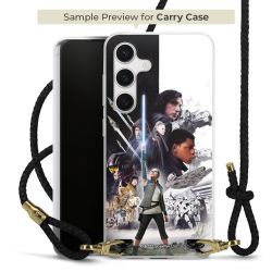 Carry Case Transparent Leather black/gold