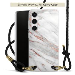 Carry Case Transparent Leather black/gold