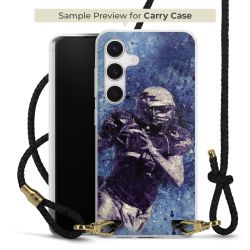 Carry Case Transparent Leather black/gold