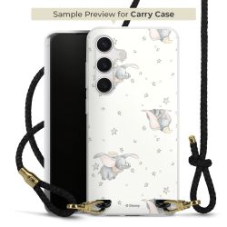 New Carry Case Transparent Leder schwarz/gold