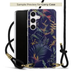 Carry Case Transparent Leather black/gold