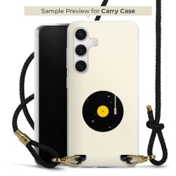 Carry Case Transparent Leather black/gold