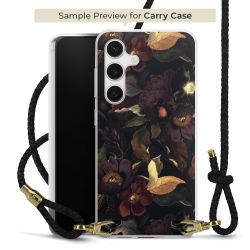 Carry Case Transparent Leather black/gold