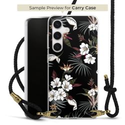 Carry Case Transparent Leather black/gold