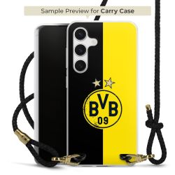 Carry Case Transparent Leather black/gold