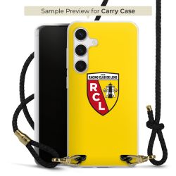 Carry Case Transparent Leather black/gold