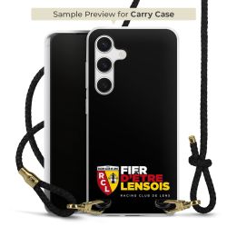 Carry Case Transparent Leather black/gold