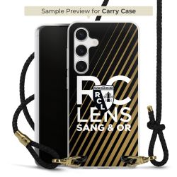 Carry Case Transparent Leather black/gold