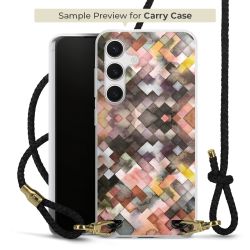 Carry Case Transparent Leather black/gold