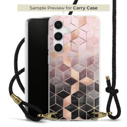 Carry Case Transparent Leather black/gold