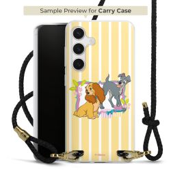 Carry Case Transparent Leather black/gold