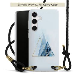 Carry Case Transparent Leather black/gold