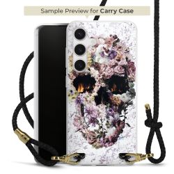 Carry Case Transparent Leather black/gold