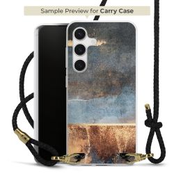 Carry Case Transparent Leather black/gold