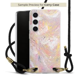 Carry Case Transparent Leather black/gold