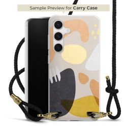 Carry Case Transparent Leather black/gold