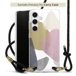 Carry Case Transparent Leather black/gold