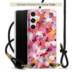 Carry Case Transparent Leather black/gold