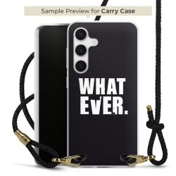 Carry Case Transparent Leather black/gold