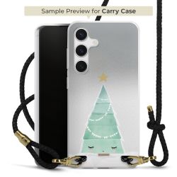 Carry Case Transparent Leather black/gold