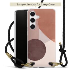 New Carry Case Transparent Leder schwarz/gold