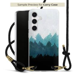 Carry Case Transparent Leather black/gold