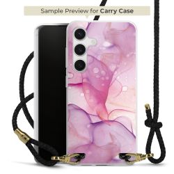 Carry Case Transparent Leather black/gold