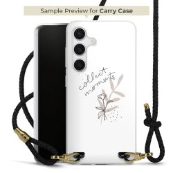 Carry Case Transparent Leather black/gold