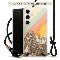 Carry Case Transparent Leather black/gold