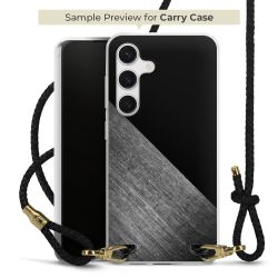 Carry Case Transparent Leather black/gold