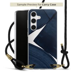 Carry Case Transparent Leather black/gold