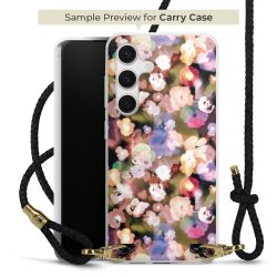 Carry Case Transparent Leather black/gold