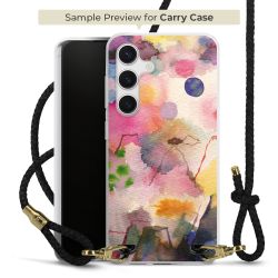 Carry Case Transparent Leather black/gold