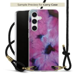 Carry Case Transparent Leather black/gold