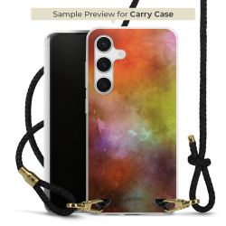 Carry Case Transparent Leather black/gold