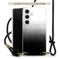 Carry Case Transparent Leder schwarz/gold